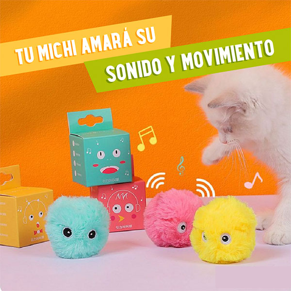 Smart Cat™ - Pelota Interactiva para Gatos